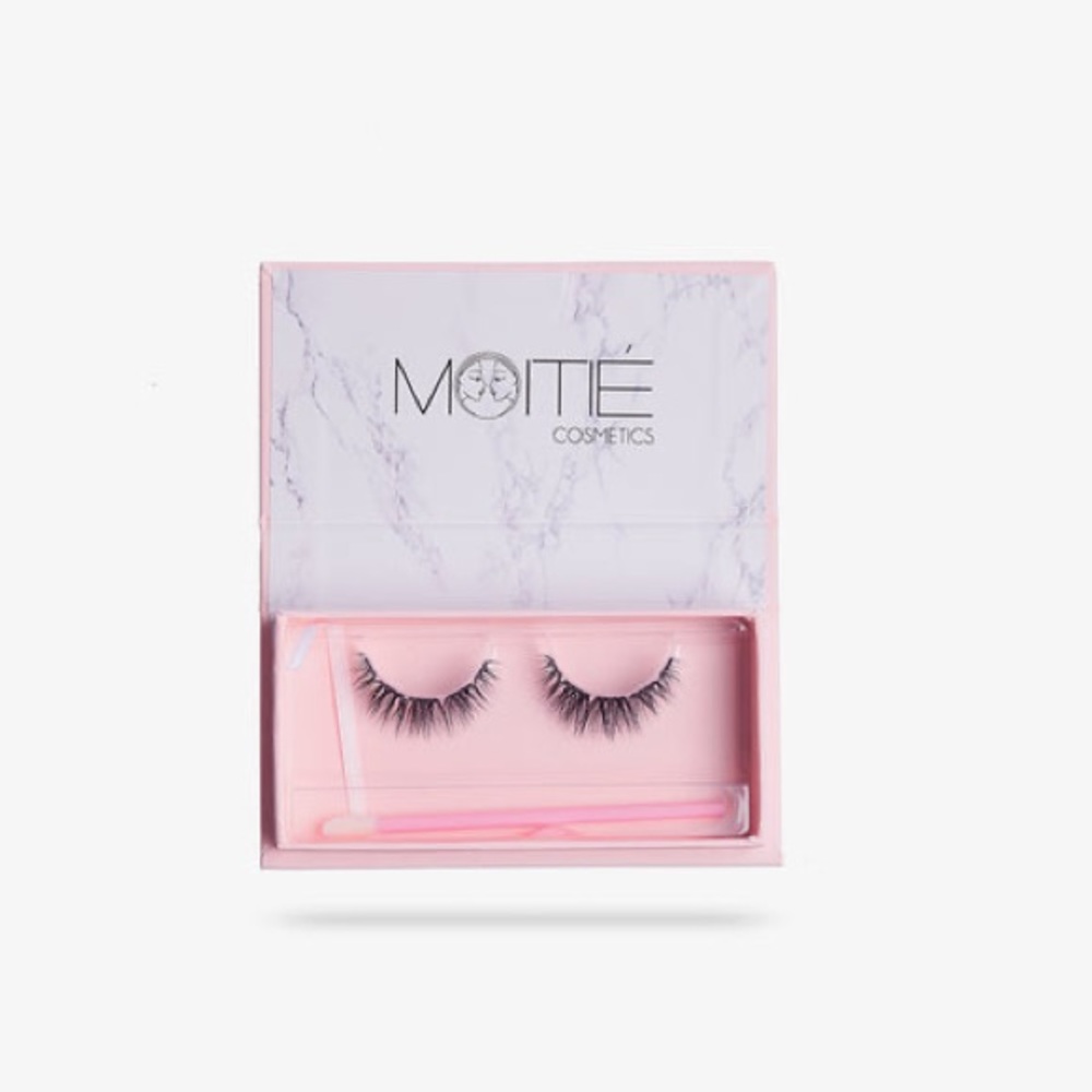 Moitié natural lash cluster extensions and application tool
